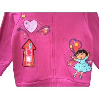 DORA THE EXPLORER COTTON JACKET - (2 to 4 years) -- £5.99 per item - 6 pack